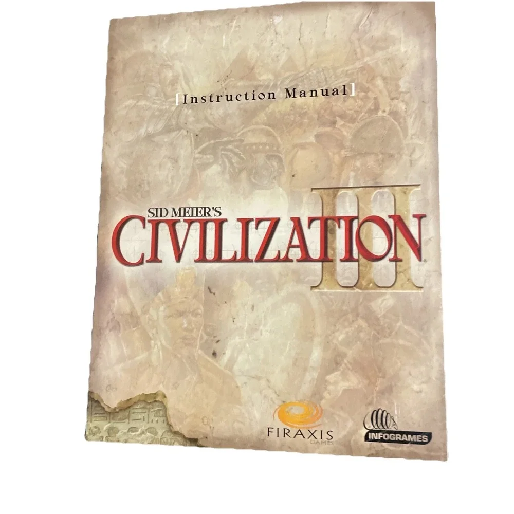 Sid Meier's Civilization 111 Instruction‎ Manual Game